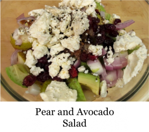 Pear & Avocado Salad