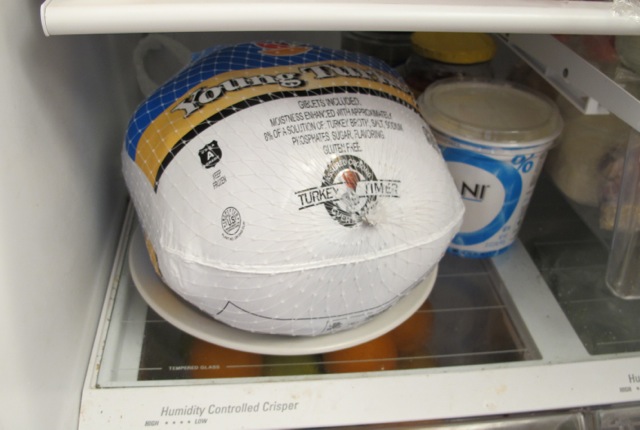 Thawing a Frozen Turkey in the Refrigerator | Gotta Eat, Can't Cook